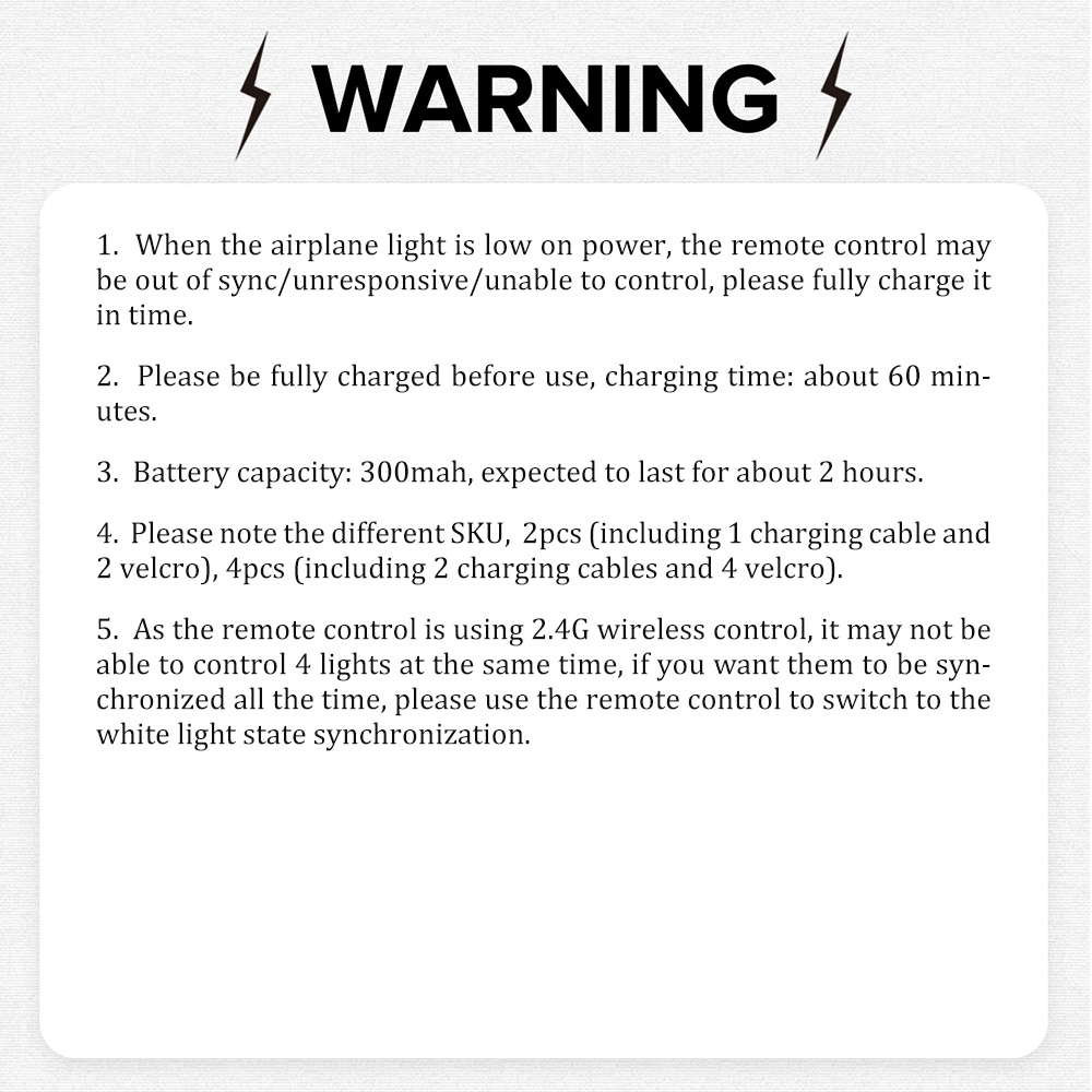 2/4 Pezzi Luce Stroboscopica L - Drone Strobe Light recensione e prezzo