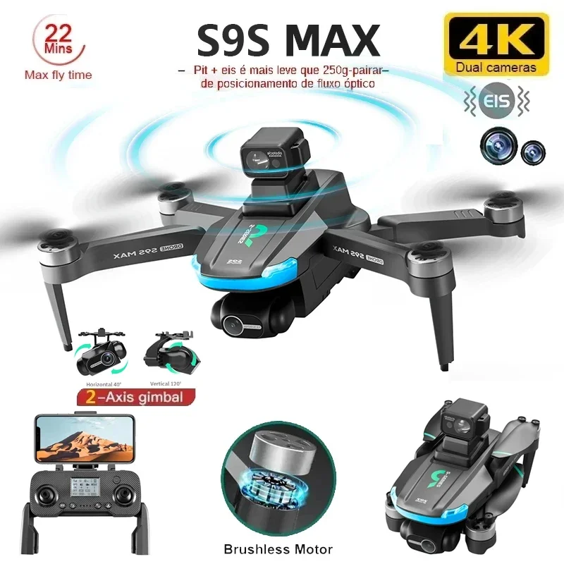 NUOVO S9S MAX MINI Drone 4K 2  - Drone Controller Screen recensione e prezzo