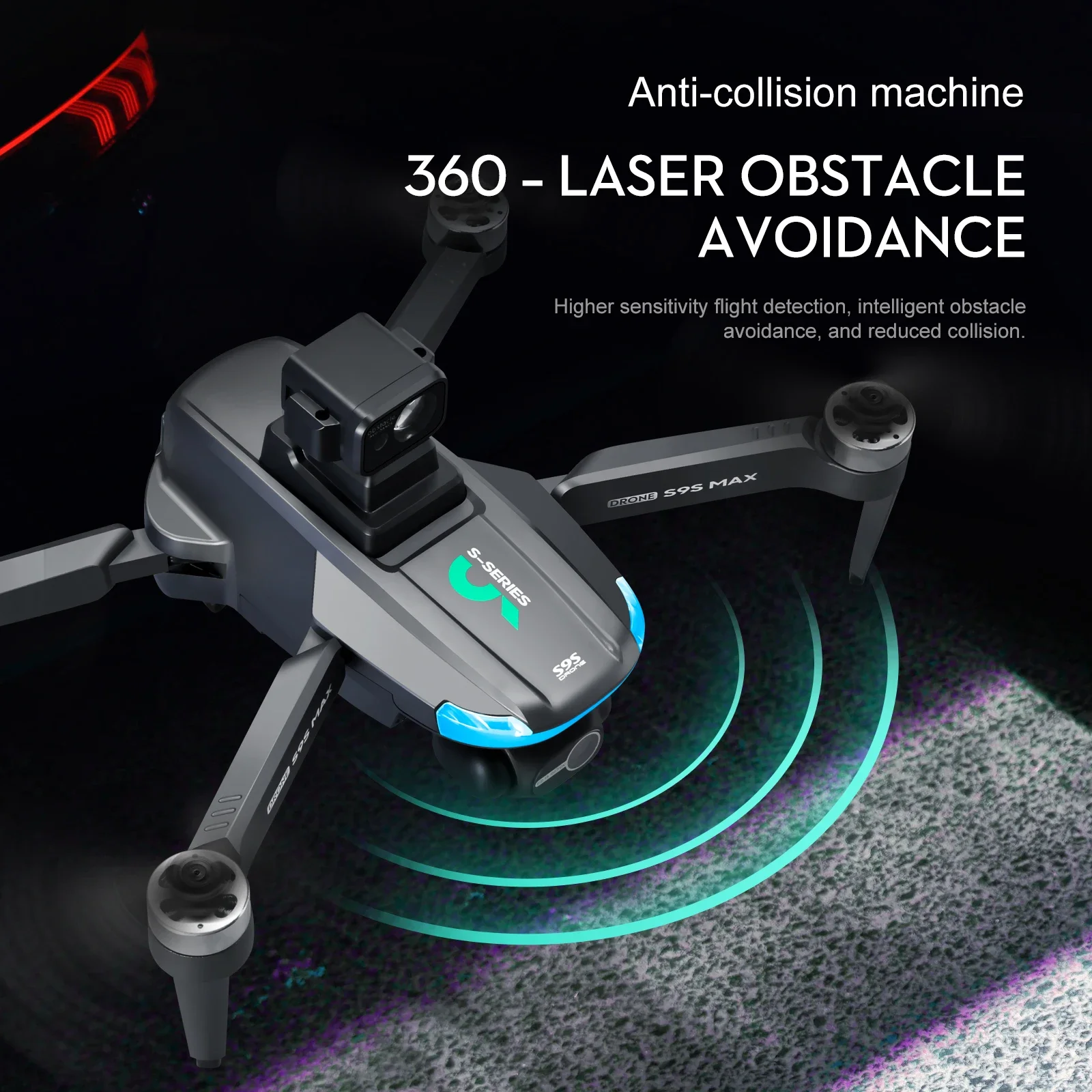 NUOVO S9S MAX MINI Drone 4K 2  - Drone Controller Screen recensione e prezzo