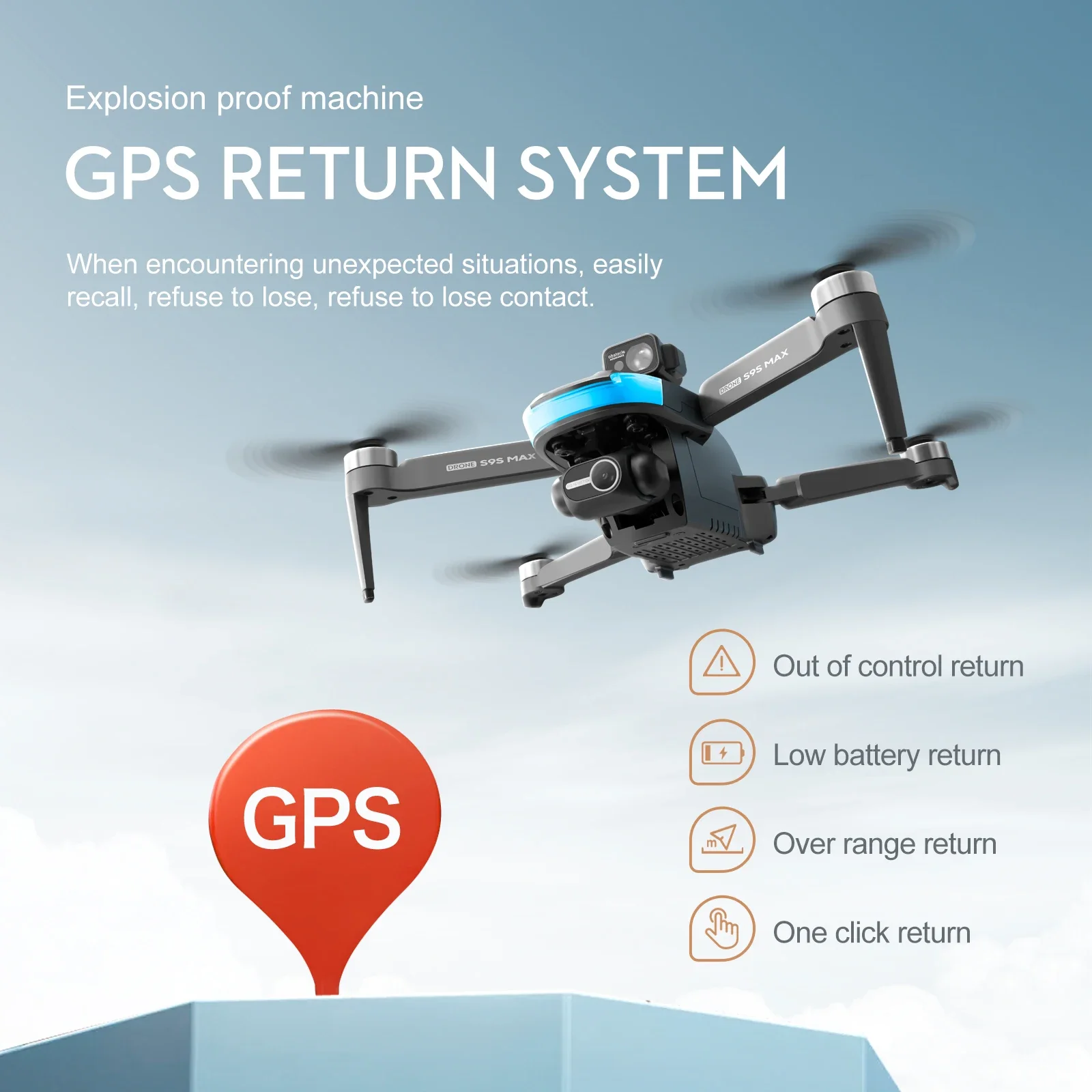 NUOVO S9S MAX MINI Drone 4K 2  - Drone Controller Screen recensione e prezzo