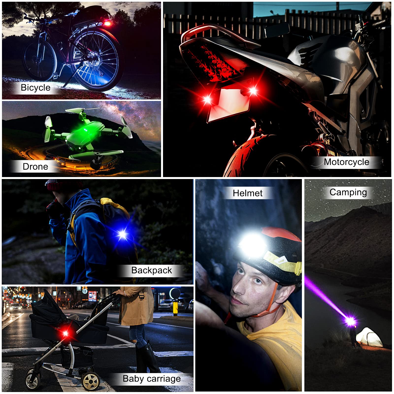 Luci per moto Drone Luce strob - Drone Strobe Light recensione e prezzo