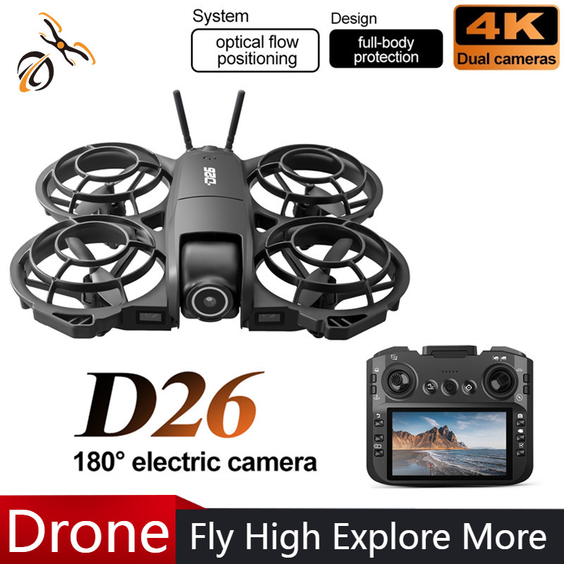 Drone D26 4K HD Aereo 180° °   - Drone Controller Screen recensione e prezzo