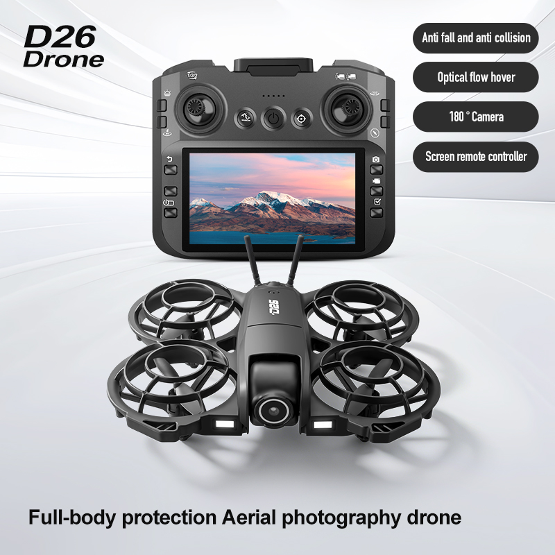 Drone D26 4K HD Aereo 180° °   - Drone Controller Screen recensione e prezzo