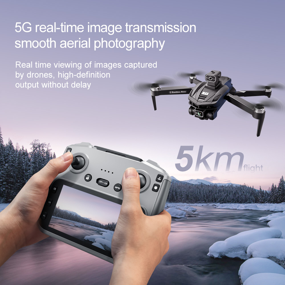 V168 PRO Max GPS Drone 8K Prof - Drone Controller Screen recensione e prezzo