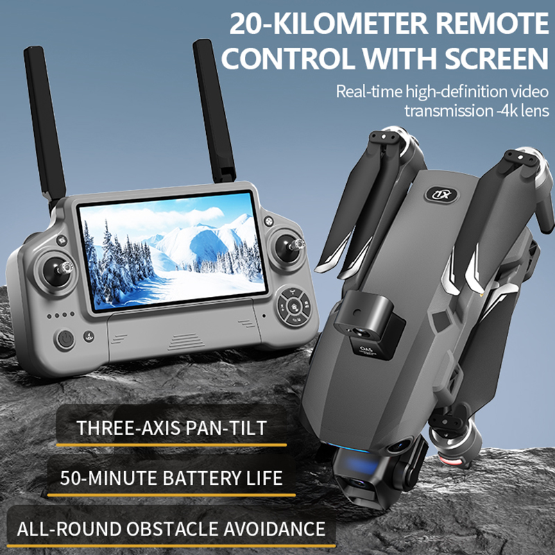 Nuovo Drone 2026 con Doppia Fo - Drone Controller Screen recensione e prezzo