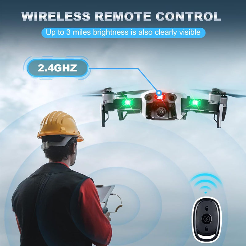 Luce stroboscopica per drone a - Drone Beacon Light recensione e prezzo