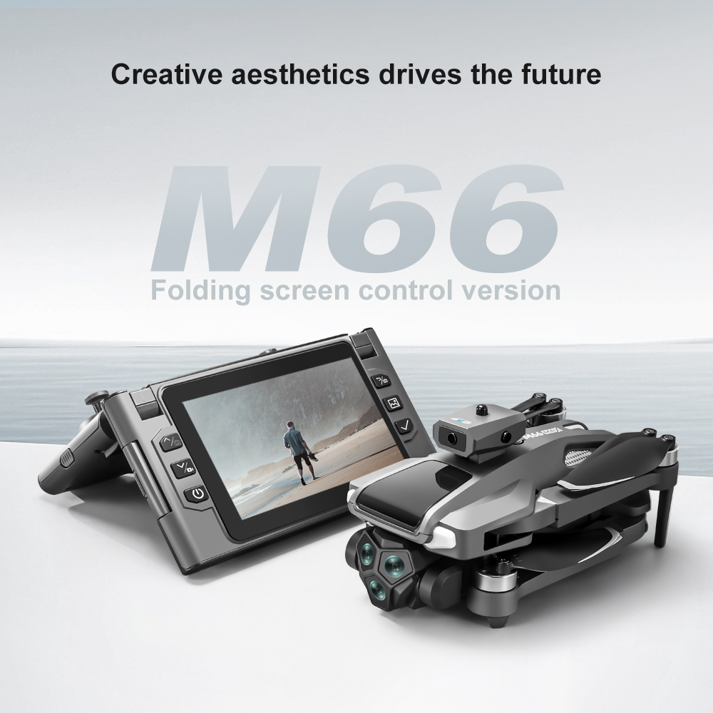 Drone RC Pieghevole M66 con Sc - Drone Controller Screen recensione e prezzo